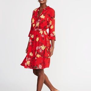 Old Navy Fit and Flare Henley Dress Size XL